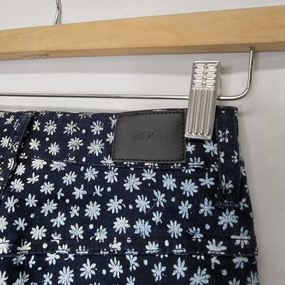 BDG Floral High Rise Skinny Jeggings Denim - Picture 12 of 12